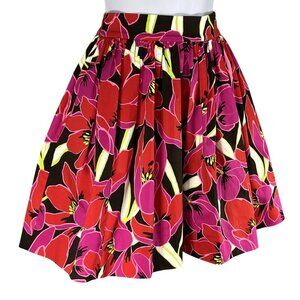 Kate Spade New York Skirt The Rules Womens12 Flare Floral Mini Skater Skirt Edgy